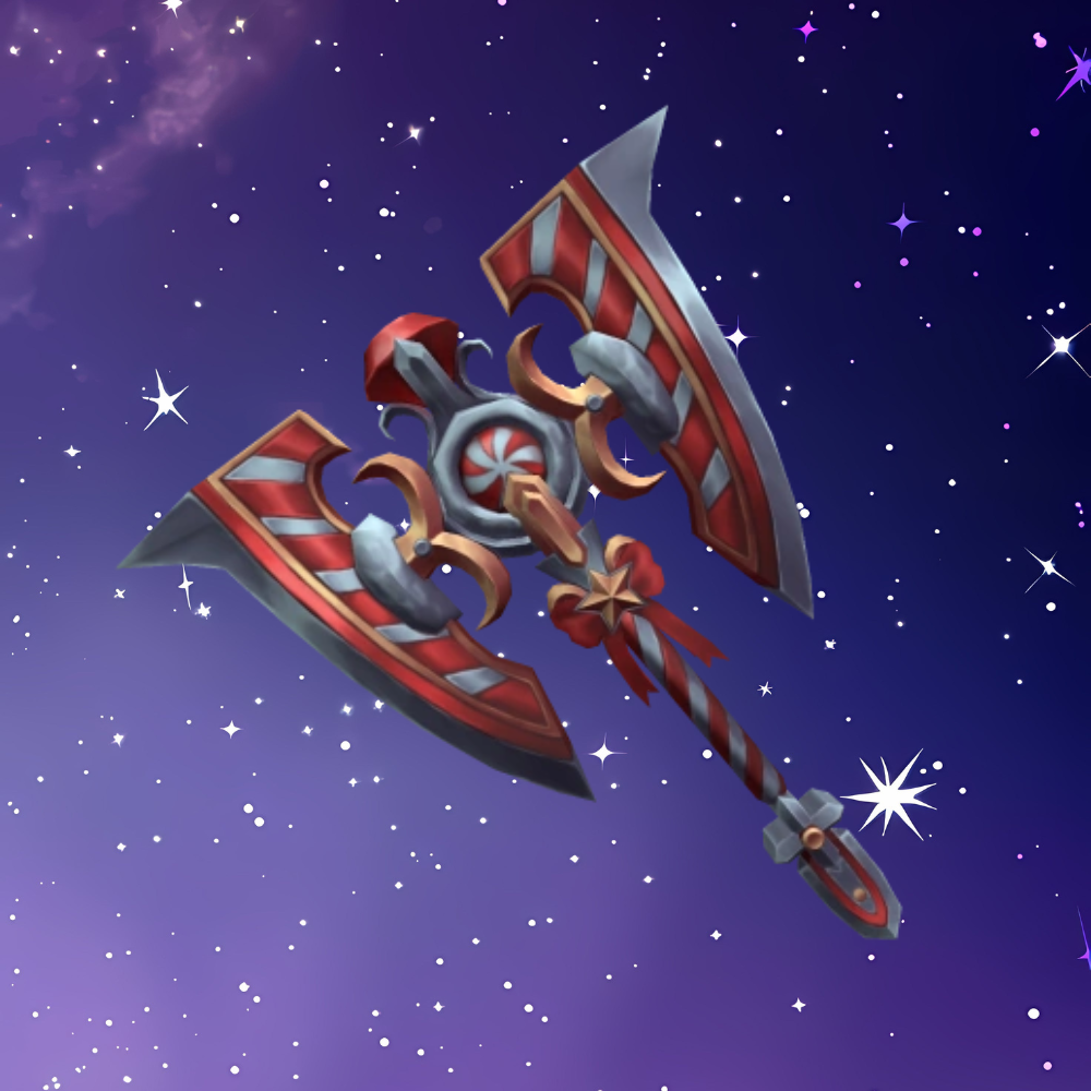 Swirly Axe Knife